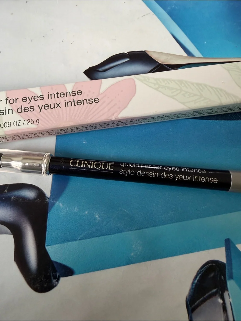 Clinique Quickliner Intense Liner For Eyes #02 INTENSE PLUM W Smudger Eyeliner